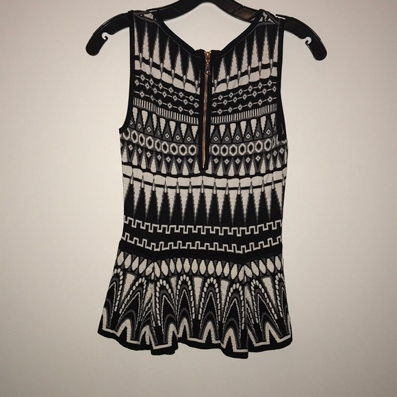 Milly sleeveless, peplum top - Picture 2 of 4